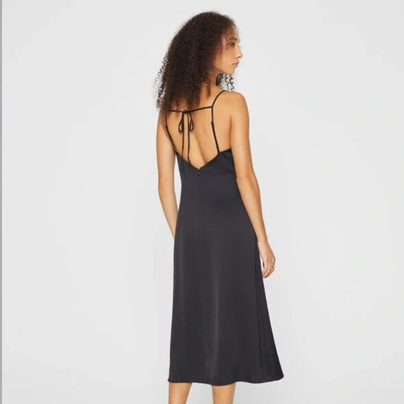 Club Monaco Button Detail Slip Dress - Picture 3 of 13